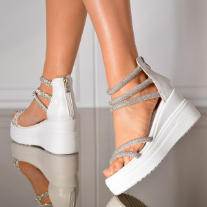 Sandale Cu Platforma Gloria Albe- Need 4 Shoes