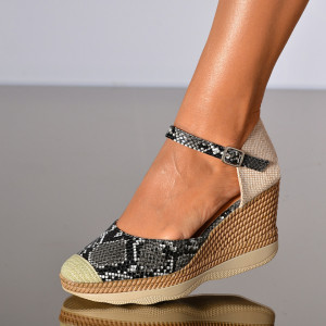 Sandale Cu Platforma Jolly Negre -NEED 4 SHOES