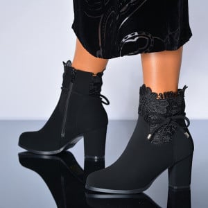 Botine Creola Negre - Need 4 Shoes