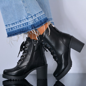 Botine Georgina 2 Negre - Need 4 Shoes