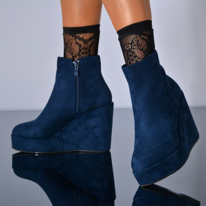 Botine Moira Navy-Need 4 Shoes
