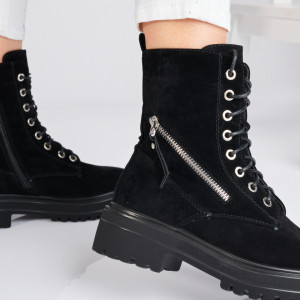 Ghete Dama Casual Taylor 2 Negre-Need 4 Shoes