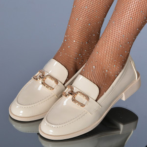 Pantofi Casual Dama Camy Bej- Need 4 Shoes