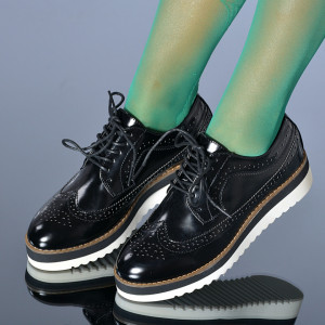 Pantofi Casual Dama Nyva Negri- Need 4 Shoes
