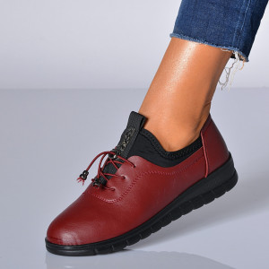 Pantofi Casual Dama Ponce Bordo- Need 4 Shoes