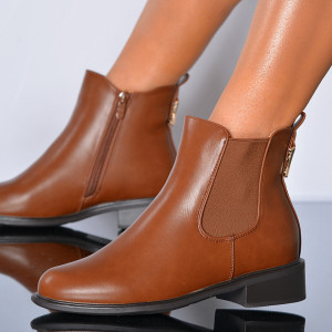 Ghete Dama Imblanite Elenora Camel- Need 4 Shoes