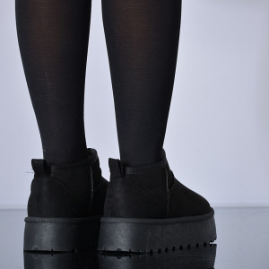 Cizme Dama Imblanite Aryna Negre - Need 4 Shoes