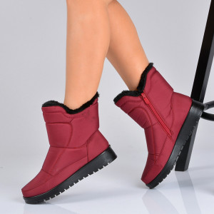 Cizme Dama Imblanite Many 3 Bordo- Need 4 Shoes
