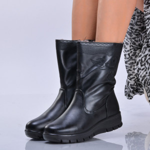 Cizme Dama Imblanite Marcela Negre - Need 4 Shoes