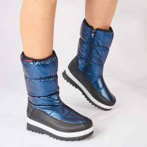 Cizme Dama Imblanite Miranda Navy- Need 4 Shoes