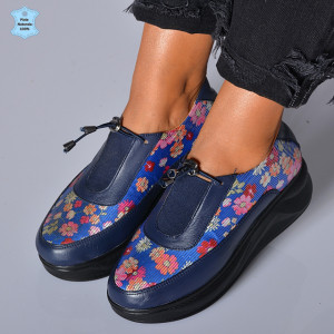 Adidasi Dama Piele Naturala Yza Navy- Need 4 Shoes