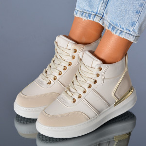 Adidasi Dama Fabya Bej- Need 4 Shoes