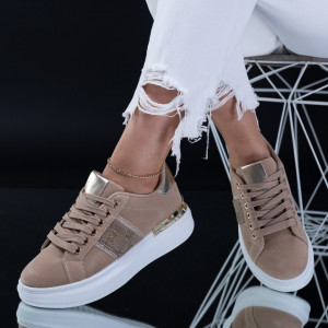 Adidasi Dama Harly Bej-Need 4 Shoes