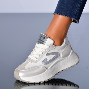 Adidasi Dama Indy Alb/Argintiu- Need 4 Shoes