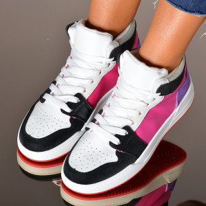 Adidasi Dama Judy Alb/Mov- Need 4 Shoes