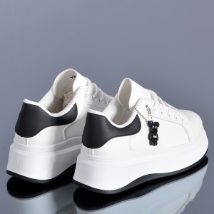 Adidasi Dama Kiraz Alb/Negru- Need 4 Shoes