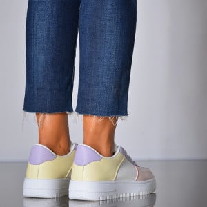 Adidasi Dama Loka Alb/Roz- Need 4 Shoes