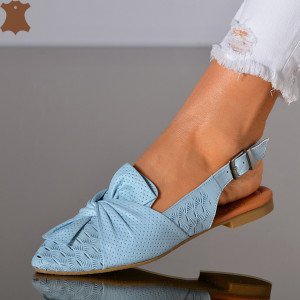 Pantofi Dama Piele Naturala Alma 2 Albastri- Need 4 Shoes