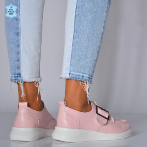 Pantofi Dama Piele Naturala Azdra Roz- Need 4 Shoes