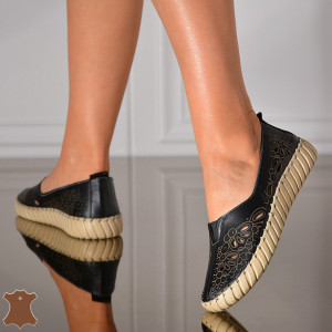 Pantofi Dama Piele Naturala Dalina Negri- Need 4 Shoes