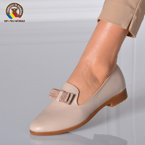 Pantofi Dama Piele Naturala Jeny Nude- Need 4 Shoes