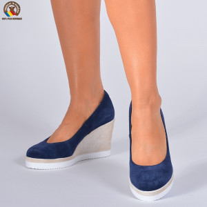 Pantofi Dama Piele Naturala Zelyna 2 Navy