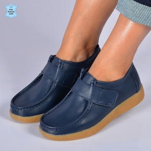 Pantofi Dama Piele Naturala Zora 5 Navy- Need 4 Shoes