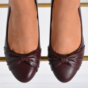 Pantofi Cu Toc Dama Eleonora Bordo- Need 4 Shoes