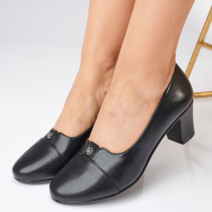 Pantofi Cu Toc Dama Elodia Negri- Need 4 Shoes