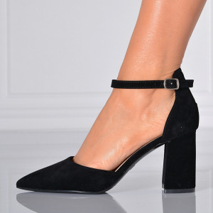 Pantofi Cu Toc Dama Karen Negri - Need 4 Shoes