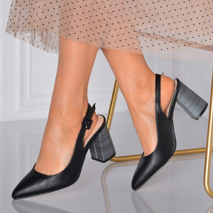Pantofi Cu Toc Dama Lorin Negri - Need 4 Shoes