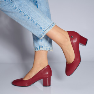 Pantofi Cu Toc Dama Ruxandra Bordo- Need 4 Shoes
