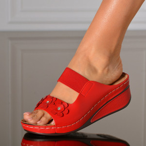 Papuci dama Amiga Rosii- Need 4 Shoes