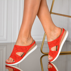 Papuci dama Neva Rosii- Need 4 Shoes