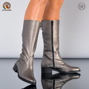Cizme Dama Piele Naturala Ezra Bronz- Need 4 Shoes