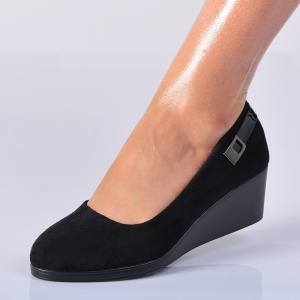 Pantofi Cu Platforma Hara 2 Negri - Need 4 Shoes