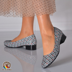 Pantofi cu toc Piele Naturala Cairo Color- Need 4 Shoes