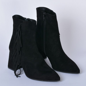 Botine Piele Naturala Amarilis 2 Negre- Need 4 Shoes