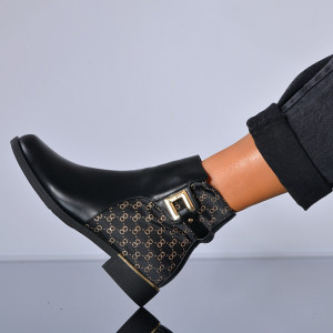 Botine Amona 2 Negre - Need 4 Shoes