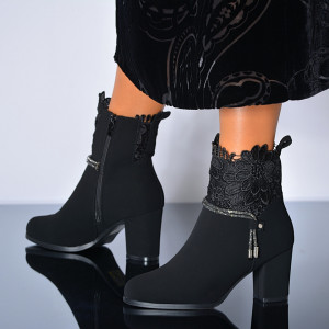 Botine Creola 2 Negre - Need 4 Shoes