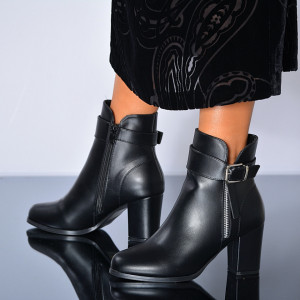 Botine Leontina Negre - Need 4 Shoes