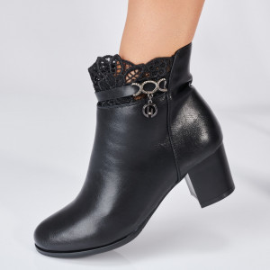 Botine Rania Negre-Need 4 Shoes
