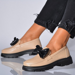 Pantofi Casual Dama Andrada Bej- Need 4 Shoes