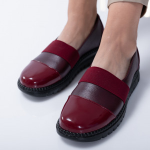 Pantofi Casual Dama Arif Bordo- Need 4 Shoes