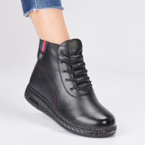 Ghete Dama Imblanite Carlota Negre - Need 4 Shoes