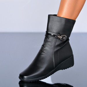 Ghete Dama Imblanite Madalina 7 Negre- Need 4 Shoes
