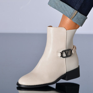 Ghete Dama Imblanite Neta Bej- Need 4 Shoes