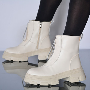 Ghete Dama Imblanite Roberta 2 Bej- Need 4 Shoes