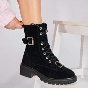 Ghete Dama Imblanite Sugar 2 Negre-Need 4 Shoes