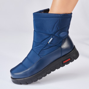 Cizme Dama Imblanite Alfy 6 Navy - Need 4 Shoes